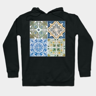 Vintage ceramic tiles Hoodie